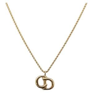 Dior Necklace Metal Gold Tone